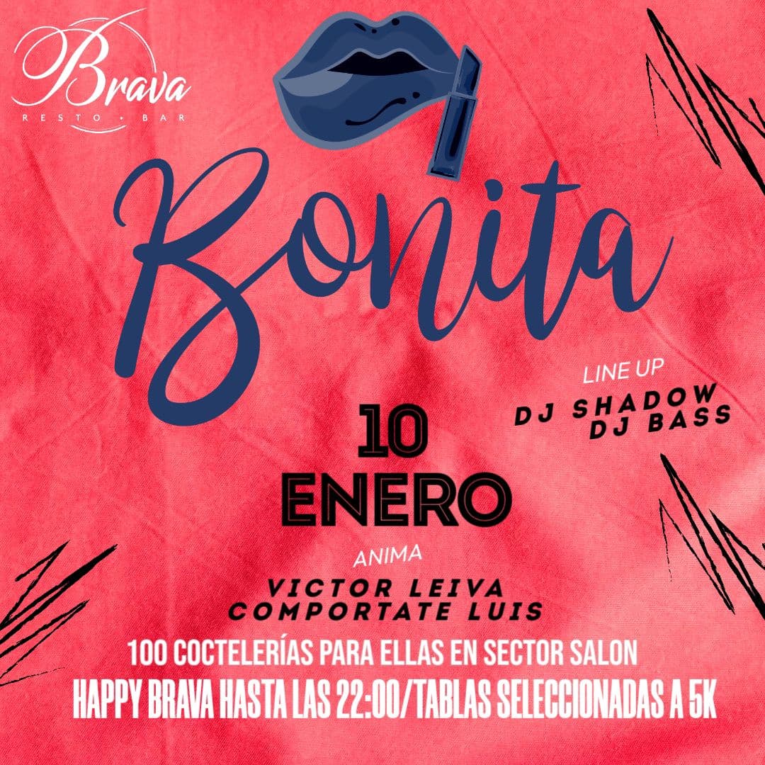 BONITA - VIERNES 10 - BAR BRAVA image}